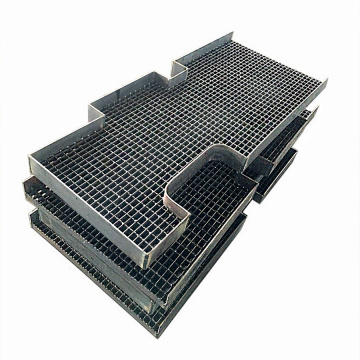 Machinery Platform Walkway Grate / Hot Dip Galvanized Steel Floor Grating